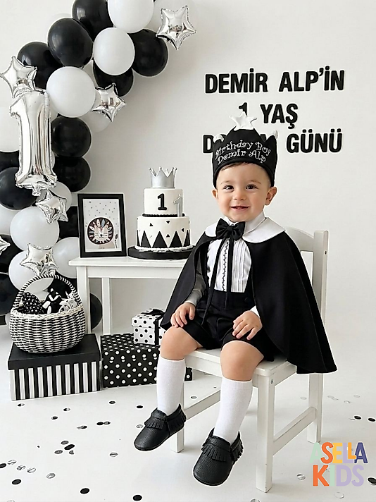 Pelerin ve Taç (Nakış İşleme Dahil)