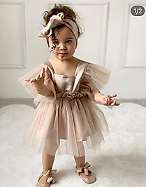 BALON ETEKLİ 2’Lİ KIZ TAKIM BANDANALI