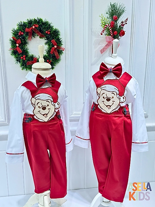 Kırmızı Salopet Takım