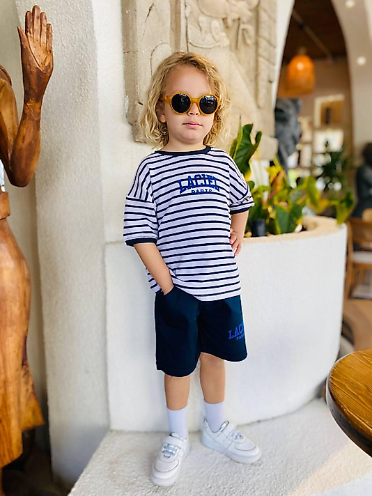 La’ciel Paris Dokuma Şortlu takım