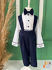 Erkek Çocuk Salopet Takım - Lajivert