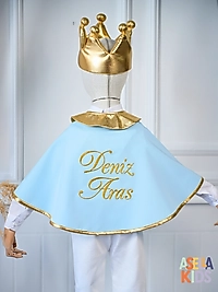 Pelerin ve Taç (Nakış İşleme Dahil)