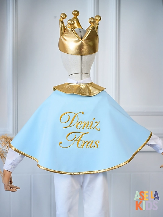 Pelerin ve Taç (Nakış İşleme Dahil)