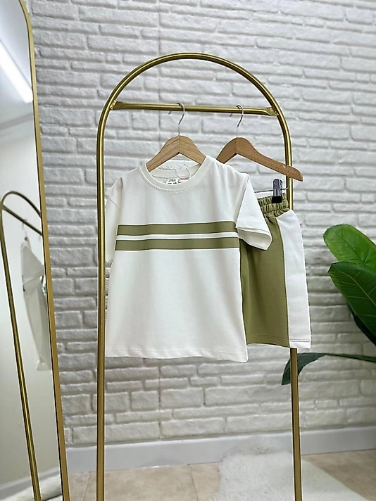 Şortlu Takım Yeşil Zara